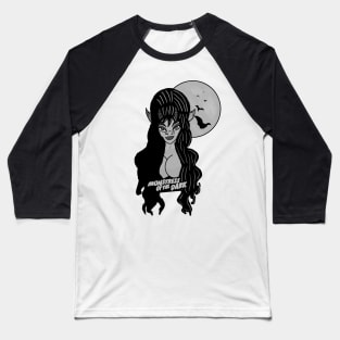 Monstress of the Dark (Retro) Baseball T-Shirt